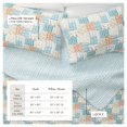 thumbnail image 3 of Coastal Quilt Set - Lightweight, Soft, All-Season - 2-Piece Reversible Nautical Bedding Set (Twin / Twin XL, Coastal Patchwork), 3 of 6