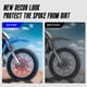 thumbnail image 5 of Juego de fundas de decoración de radios de rueda 72 piezas | Cubiertas de radios de plástico universales para ruedas de bicicleta y motocicleta | 9.45 pulgadas de longitud | Ligero, duradero, fácil, 5 of 5