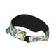 thumbnail image 2 of Fotbe Vintage Blue Flowers Visera Deportiva con Diseño, Gorra Abierta Ajustable de Algodón para Mujer y Hombre, 2 of 7