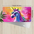 thumbnail image 2 of License Plate, Cool Unicorn Portrait Decorative Front,Personalized Stainless Steel License Plate Cover For Men Women,12.2" X 6.2", 2 of 6