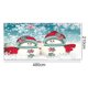 thumbnail image 2 of Decoración para puerta de garaje de 7 x 16 pies poliéster colgante de Navidad decoración reutilizable para el hogar JShteea libre de BPA, 2 of 8