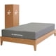 thumbnail image 1 of Colchón Individual En Caja Esponja Memory Foam De Alta Densidad Firmeza Media Suavidad Y Durabilidad Tecnología Híbrida Ortopédico (Gris), 1 of 5