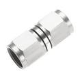 thumbnail image 2 of -12 Female to Female AN swivel coupler - Clear, 2 of 4