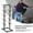 Double Side, variant on Hemousy Freestanding 5-Level 300lbs Load Skateboard Storage Shelf, Steel Single Side Skateboard Rack for Snowboards & Longboards