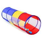 PigPigPen Kids Play Tunnel Tent for Toddlers Baby Pop up Crawling Toys Indoor Outdoor Polyester Tube