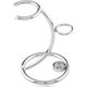 thumbnail image 1 of Portamaquinillas de afeitar y brochas, soporte de afeitado cromado resistente, soporte para maquinillas de afeitar de seguridad, soporte para tejón - Soporte de acero inoxidable para brochas de afeita, 1 of 5