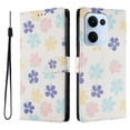 thumbnail image 1 of FOXDOCK Funda Tipo Cartera para OPPO Reno 13 5G con Soporte y Correa – Diseño de Patrones Lindos, 1 of 6