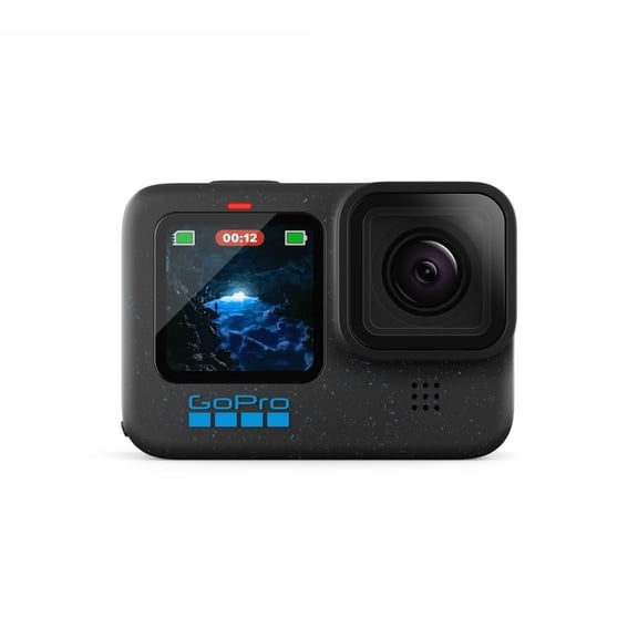 Pre-Owned GoPro HERO12 Black CHDHX-121-RW Action Camera with Bluetooth Audio Support, HDR Video, and Extended Battery Life