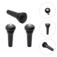 thumbnail image 3 of GOOHOCHY 3 tapones de ébano para violín, prácticos y de primera calidad, color negro., 3 of 7