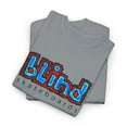 thumbnail image 3 of blind skateboards Vintage Logo v3 Creager Blue Retro Classic Skate TShirt Print - Gravel / XL, 3 of 5