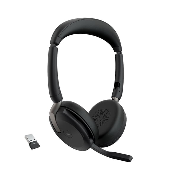 Auriculares estéreo inalámbricos Jabra Evolve2 65 Flex Bluetooth Black