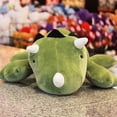 thumbnail image 2 of Peluche de Triceratops Verde de 60 cm, Estilo Malvadisco (Triceratop, 1, Unidad), 2 of 5