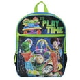 thumbnail image 2 of Toy Story Lightyear Backpack 16" Buzz Woody Forky Rex Black Boys Girls Disney, 2 of 5