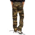 thumbnail image 4 of G-Style USA Men's Relaxed Straight Fit Work Cargo Pants 6CP01 - New Woodland Camo - 30/30, 4 of 4