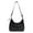 Black, variant on PU Crossbody Bag Trendy Top Handle Handbag Casual Underarm Bag for Women