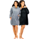 thumbnail image 1 of Set De 2 Camisones Para Dormir Mujer Pijama Aborregada Batas Dama Bluson Maxi Sudadera Polar, 1 of 5