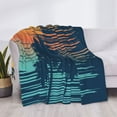 thumbnail image 3 of Rateoe Palm Trees Pattern Flannel Throw Blanket, Ultra-soft Blanket for Bed, Couch, Car, Hypoallergenic Anti-pilling blanket-50"x40"(Horizontal), 3 of 6