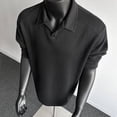 thumbnail image 3 of LIaqionyy Mens Casual Cotton Long Sleeve Loose Collared Pullover Shirts Comfortable Fashion Golf Sweatshirt, 3 of 7