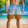 thumbnail image 1 of WILLBEST Bañador de Playa para Hombre, Cómodo, Holgado, Informal, de Verano, con Estampado Elegante para Actividades Al Aire Libre., 1 of 3
