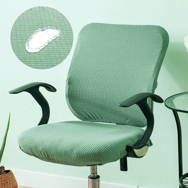 Funda para silla de oficina disponible, funda para taburete dividido, funda elástica para silla giratoria elevable, funda para silla impermeable