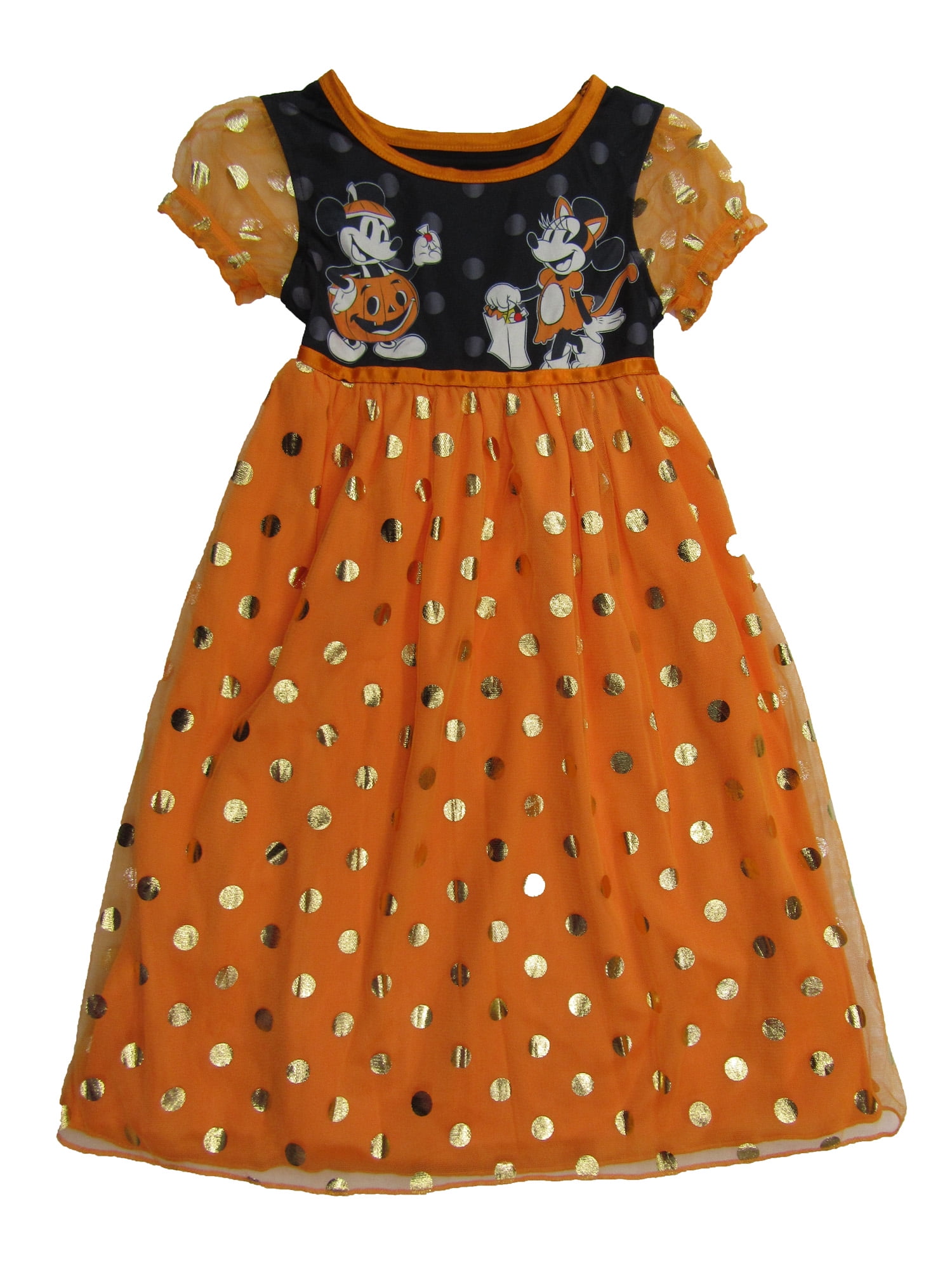 Disney Girls' Minnie Mouse Halloween nightgown size 6