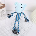 thumbnail image 1 of Plush Dog Chew Toy, Durable Squeaky Dog Toys Cute Rope Animal Dog Toy With Rope, 1 of 5