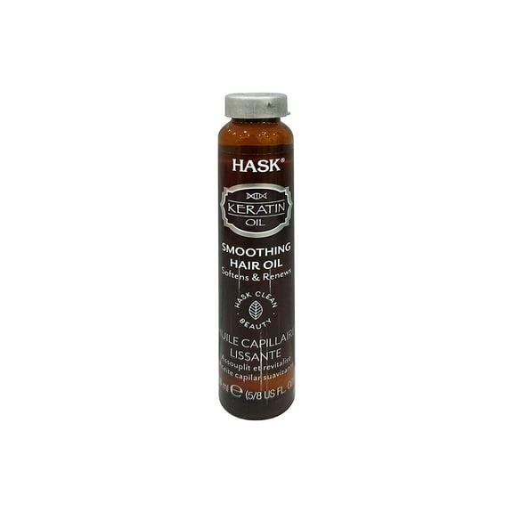 Hask Keratin Protein Smoothing Shine Oil 0.625 oz (Pack of 2)