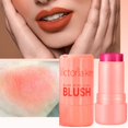 thumbnail image 3 of 4-Piece Water Jelly Rouge Stick for Lips and Cheeks Buildable Color with Aloe Vera Moisturizing Gloss, 3 of 8