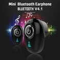 thumbnail image 4 of Miniauriculares estéreo Bluetooth 4.1 intrauditivos, auriculares inalámbricos invisibles, deportivos, manos libres, 4 of 4