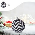 thumbnail image 5 of Christmas Ornaments Christmas Balls Christmas Tree Decorations, Black White Mini Shatterproof Christmas Ball Ornaments Set, Modern Hanging Ornament Bulk for Xmas Tree Holiday Party Home Decor, 5 of 6