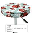 thumbnail image 2 of Goofa Insects Printed Stool Covers Round, Waterproof Round Bar Stool Covers Anti-Slip Round Bar Stool Seat Cover with Elastic Bands Durable -12 inch, 2 of 7
