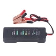 thumbnail image 3 of Battery Fault Detector, High Sensitivity Car Battery Tester Multifunctional Compact Size 6 LED Display  For 12V Auto Battery, 3 of 8