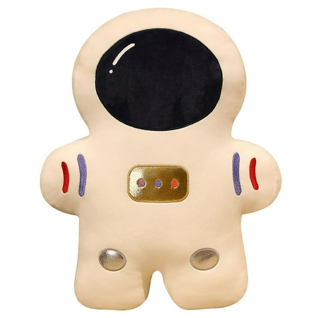 AMERTEER 1 Pce Adorable Poupée en Peluche Astronaut, Jouet en Peluche Spaceman, Coussin