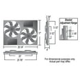 thumbnail image 2 of Derale 16838 Electric Radiator Fan Shroud Kit, 2 of 5