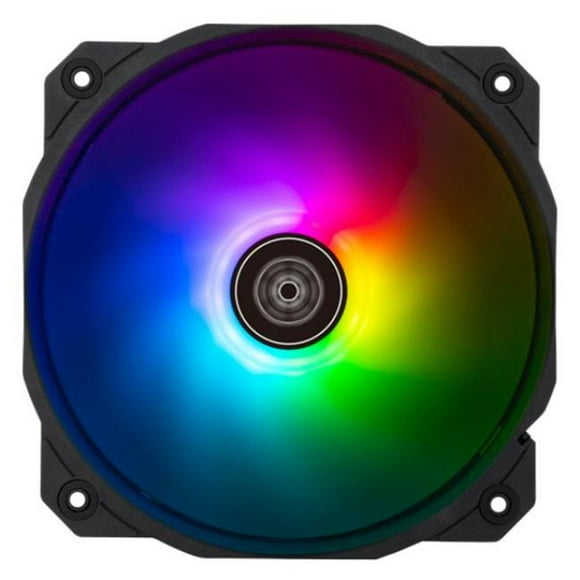 SilverStone Technology ARGB SF160B- 160 mm Force de Requin 160 ARGB Performance PWM Amélioré Ventilateur ARGB&44; Translucide & Noir