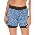 thumbnail image 1 of Women's Yoga Shorts Quick Dry Workout Running Shorts Loose Athletic Gym Shorts Double-Layer Short, 1 of 7