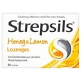 thumbnail image 1 of Pastillas Strepsils con sabor a miel y limón (36 pastillas), 1 of 4