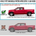 thumbnail image 3 of COMNOVA AUTOPART T6 Running Boards for 2022-2025 Toyota Tundra Double Cab, Stainless Steel Pick Up Truck Tundra Nerf Bars Side Steps., 3 of 5