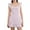 Pink, variant on Musuos Women Summer Ruffle Dress Casual Sleeveless Square Neck Backless Mini Party Dress for Cocktail Club Streetwear, Pink