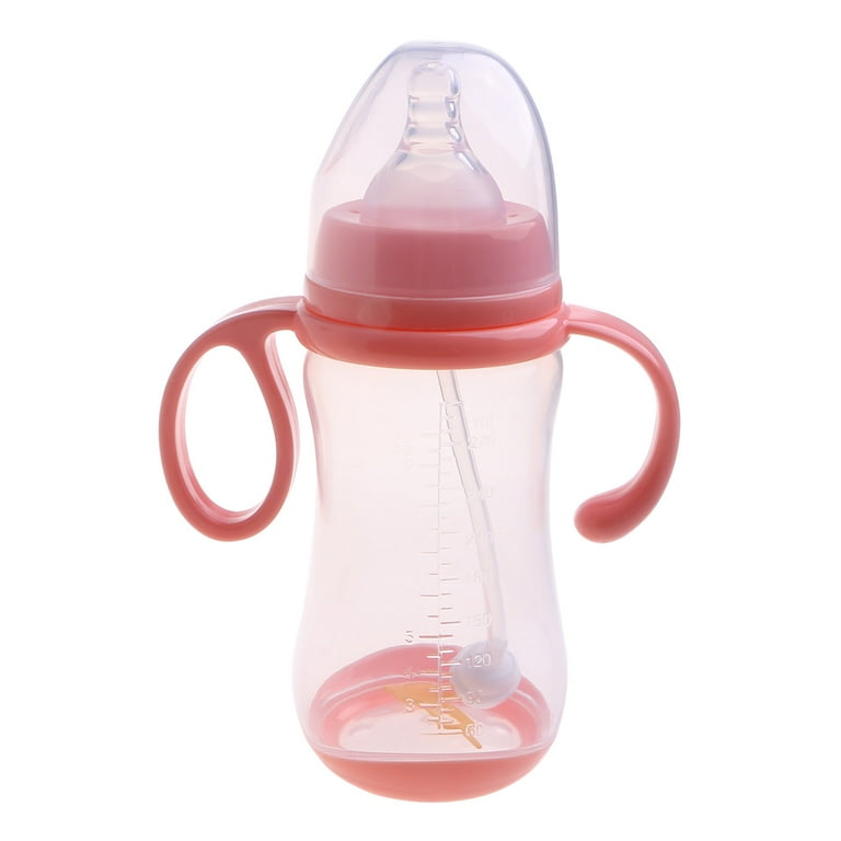 Toddler Cups with Straw Gravity Ball Wide Caliber Drinking Milk