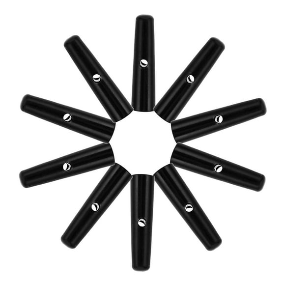 10 Pcs Foldable Umbrella Gadgets Compact Upgrades Travel Black