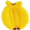 thumbnail image 1 of Banana Microwavable Heating Pad - 8.7"Warm Cute Cozy Soft Heatable Stuffed Animal - Hot and Cold Therapy for Cramps, Back, and Neck Pain Relief, 1 of 3