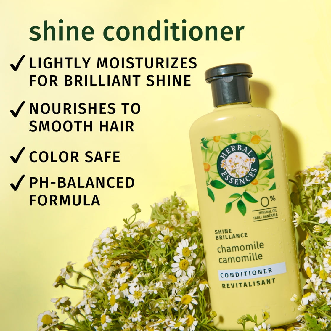Herbal Essences Chamomile Shine Conditioner, 13.5 fl oz - Walmart.com