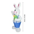 thumbnail image 5 of XGFHYJEH Easter Decoration, 1.8M Easter Inflatables, Easter Inflatable Bunny, Easter Decorations Outdoors, Outdoor Easter Decor, Easter Yard Decor, 5 of 5