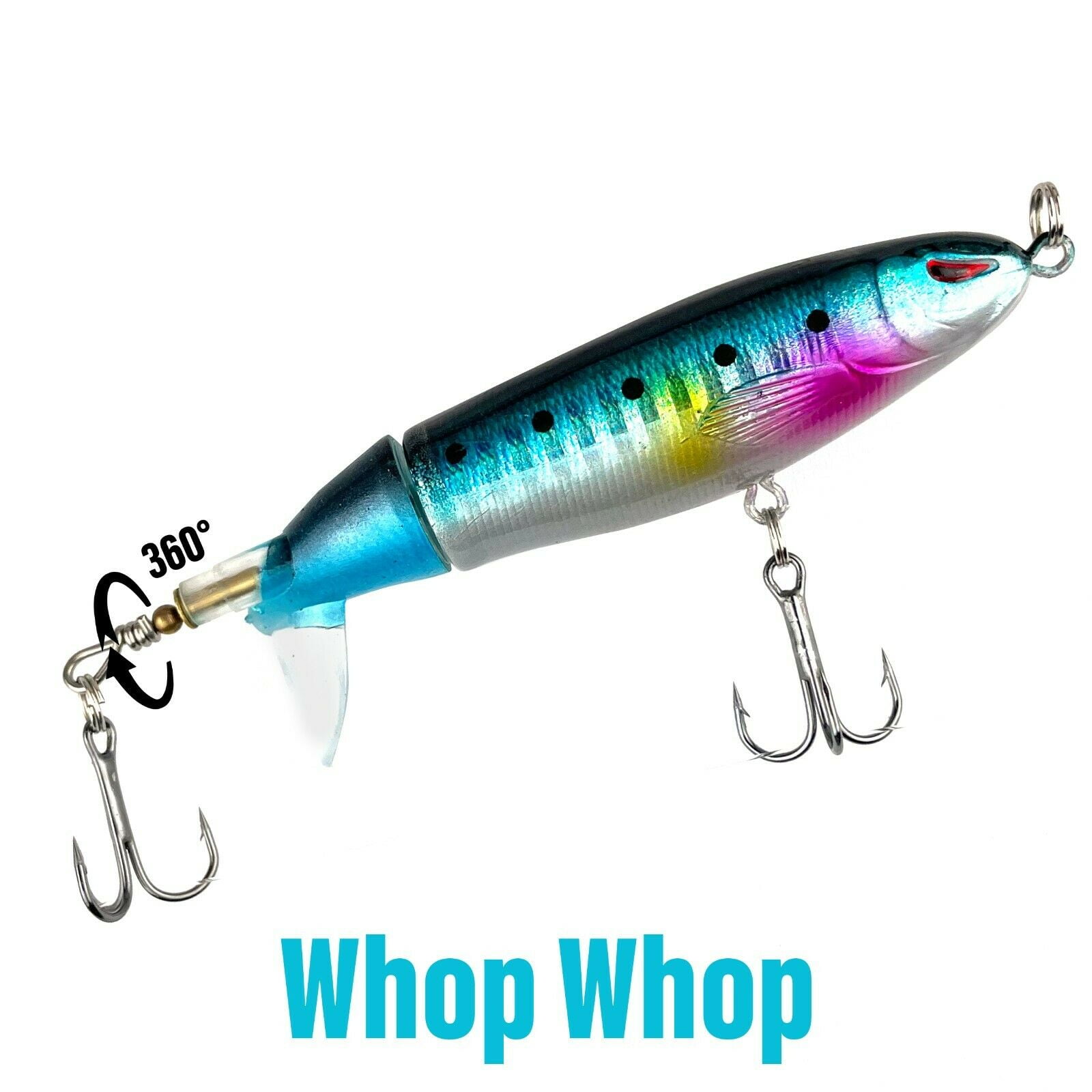 FOWEROTY Multi-Jointed Fishing Lure – 5.31" Slow Sinking Swimbait For Bass, Fresh & Saltwater - View #7