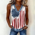 thumbnail image 4 of Womens Summer Tops Patriotic Womens Clothing Casual Tops 4th of July Shirts Women Usa Graphic Tee Fourth of July Shirts for Women Cotton T Shirts Women Womens Patriotic Tops, 4 of 5