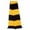 Black/Gold, variant on Result Mens Heavy Knit Thermal Winter Scarf