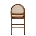 thumbnail image 5 of bali & pari Maryland Boho Counter Stool, One Size, Walnut Brown, 5 of 10