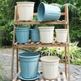 thumbnail image 3 of fastboy 5x Blue Ventilated Orchid Pot With Faceplate Proper For Orchids Orchid Pots With Holes Blue 1Set, 3 of 6