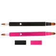 thumbnail image 1 of KALLORY 2Pcs Face Makeup Brushes Assorted Color for Lip Makeup Application with Adjustable Length for Women, 1 of 8